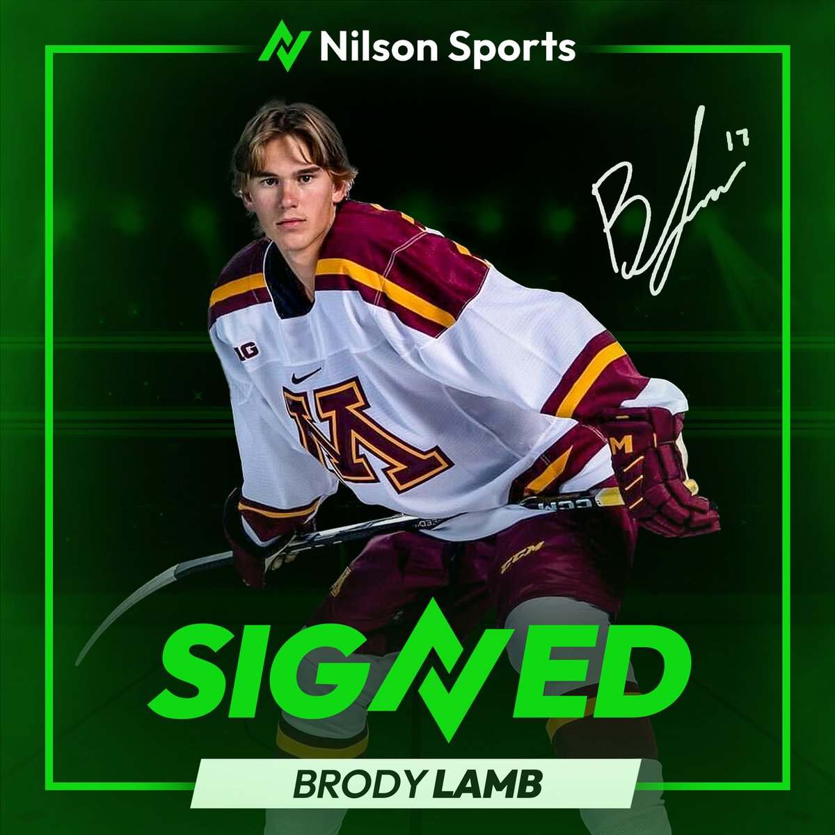 Brody Lamb - Nilson Sports Athlete